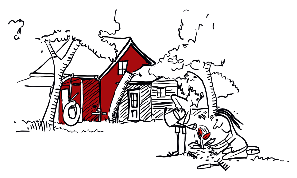 Kindergarten Wrangelstraße Kiel - Familiärer Kindergarten mit Hinterhof-Oase für Kinder ab 3 Jahren